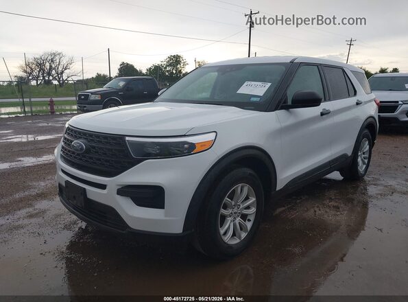 1FMSK7BH8LGC00713 2020 FORD EXPLORER White Front view