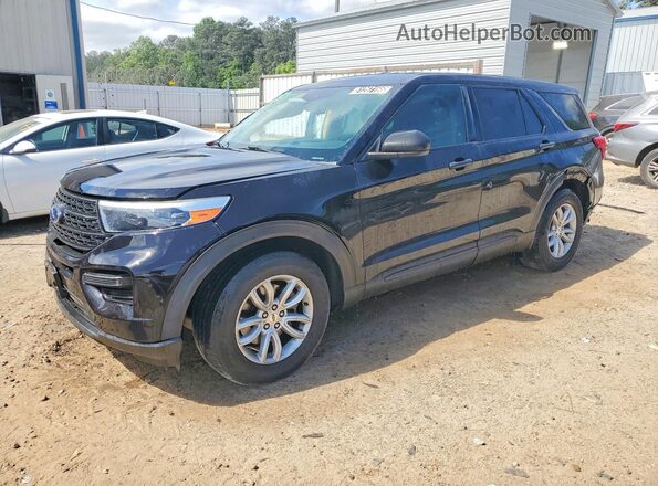 1FMSK7BH9LGC45398 2020 FORD EXPLORER Черный Передняя левая четверть