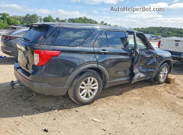 1FMSK7BH9LGC45398 2020 FORD EXPLORER Черный Задняя правая четверть