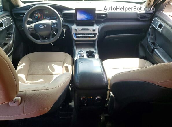 1FMSK7BH9LGC45398 2020 FORD EXPLORER Черный Вид панели приборов