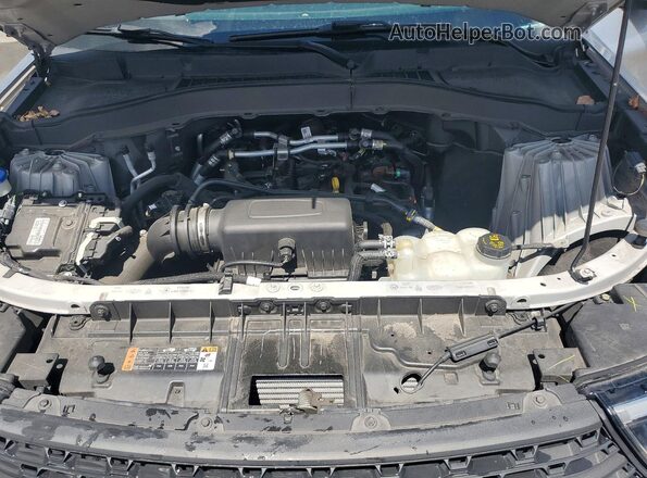 1FMSK7BHXMGC06725 2021 FORD EXPLORER Серебряный Вид подкапотного пространства