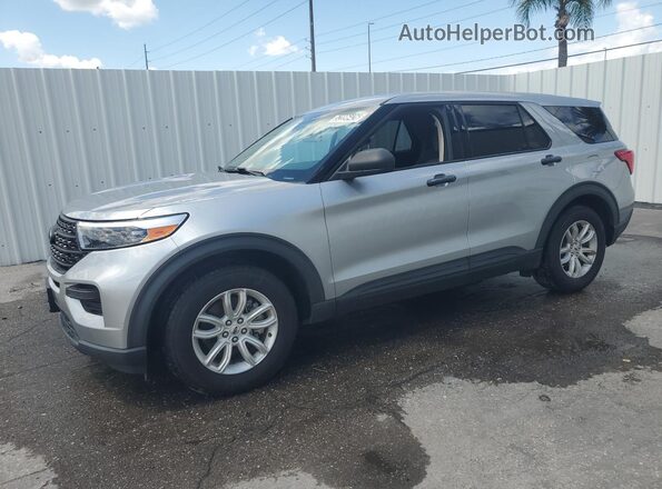 1FMSK7BHXMGC06725 2021 FORD EXPLORER Серебряный Панорамный вид салона 360°