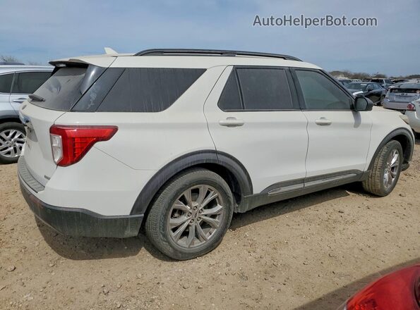1FMSK7DH0LGB04278 2020 FORD EXPLORER Белый Задняя правая четверть