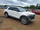 2020 Ford Explorer Xlt White vin: 1FMSK7DH0LGC28082