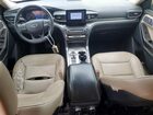 2020 Ford Explorer Xlt White vin: 1FMSK7DH0LGC28082