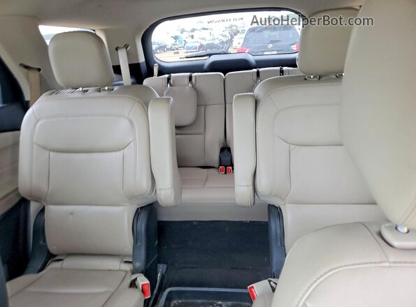 1FMSK7DH0LGC28082 2020 FORD EXPLORER White უკანა სავარძლების ხედი