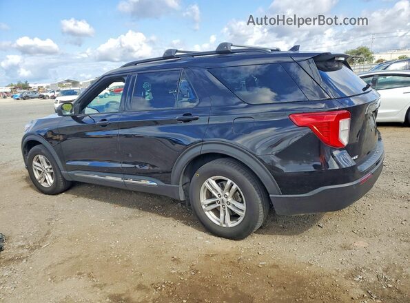 1FMSK7DH0LGC30544 2020 FORD EXPLORER Black Задня ліва чверть