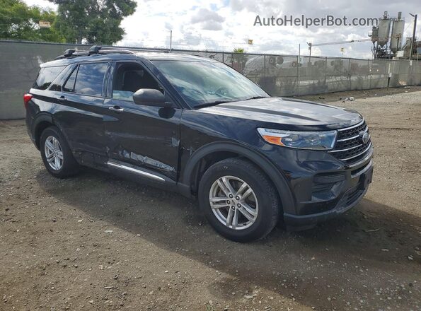 1FMSK7DH0LGC30544 2020 FORD EXPLORER Black Передня права чверть