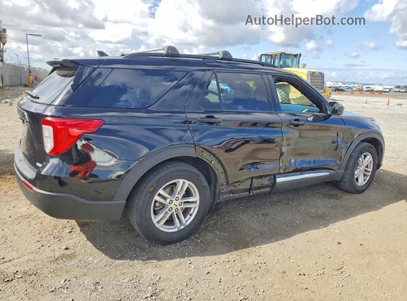 1FMSK7DH0LGC30544 2020 FORD EXPLORER Black Задня права чверть