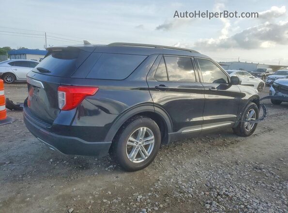 1FMSK7DH0RGA28814 2024 FORD EXPLORER Черный Задняя правая четверть