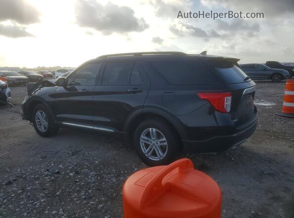1FMSK7DH0RGA28814 2024 FORD EXPLORER Черный Задняя левая четверть