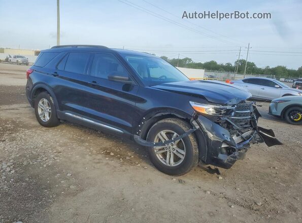 1FMSK7DH0RGA28814 2024 FORD EXPLORER Черный Передняя правая четверть