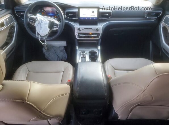 1FMSK7DH0RGA28814 2024 FORD EXPLORER Черный Вид панели приборов