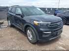 2020 Ford Explorer Xlt Black vin: 1FMSK7DH1LGB11367