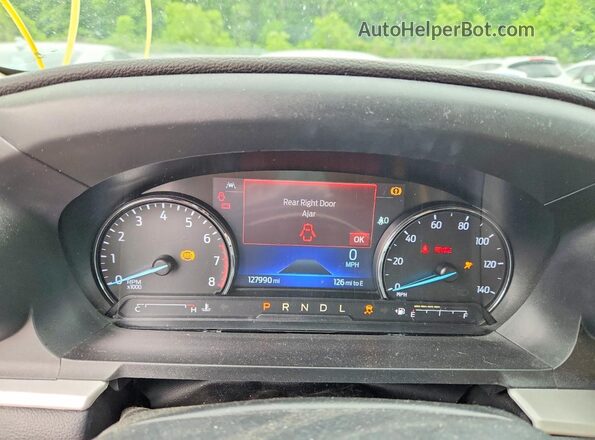 1FMSK7DH1MGA87203 2021 FORD EXPLORER Серый Вид щитка приборов