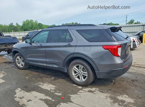 1FMSK7DH1MGA87203 2021 FORD EXPLORER Серый Задняя левая четверть