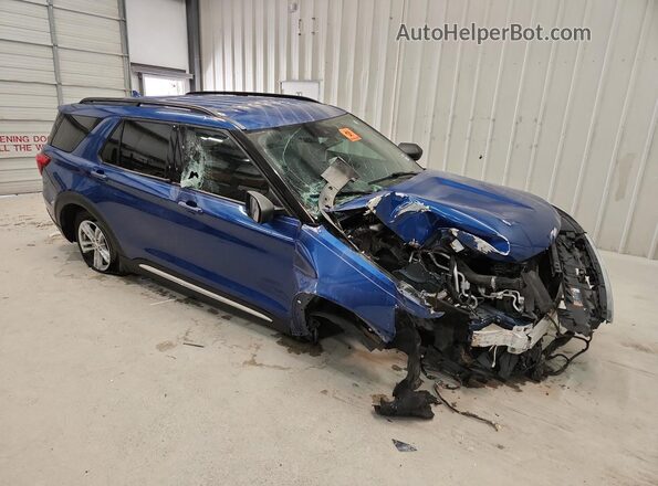 1FMSK7DH2LGA91856 2020 FORD EXPLORER Синий 