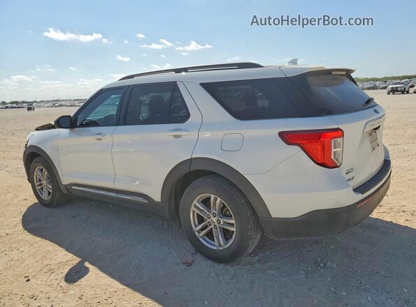 1FMSK7DH2LGB51599 2020 FORD EXPLORER Белый Задняя левая четверть