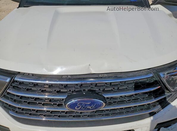 1FMSK7DH2LGB51599 2020 FORD EXPLORER Белый Вид подкапотного пространства