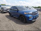 2020 Ford Explorer Xlt Blue vin: 1FMSK7DH2LGD05597