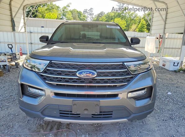 1FMSK7DH2MGB67027 2021 FORD EXPLORER Charcoal Widok z przodu