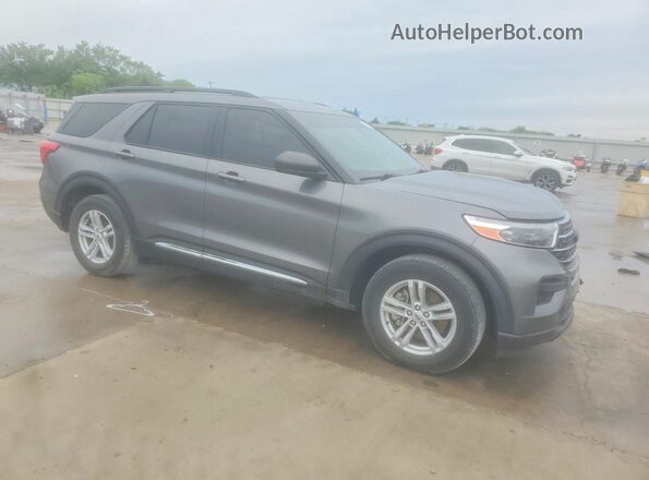 1FMSK7DH2NGC49499 2022 FORD EXPLORER Угольный Передняя правая четверть