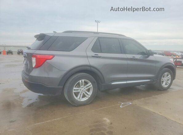 1FMSK7DH2NGC49499 2022 FORD EXPLORER Угольный Задняя правая четверть