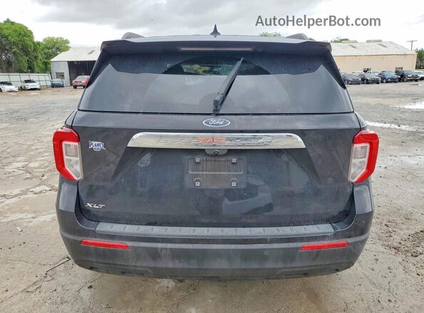 1FMSK7DH2PGA47930 2023 FORD EXPLORER Black Widok z tyłu