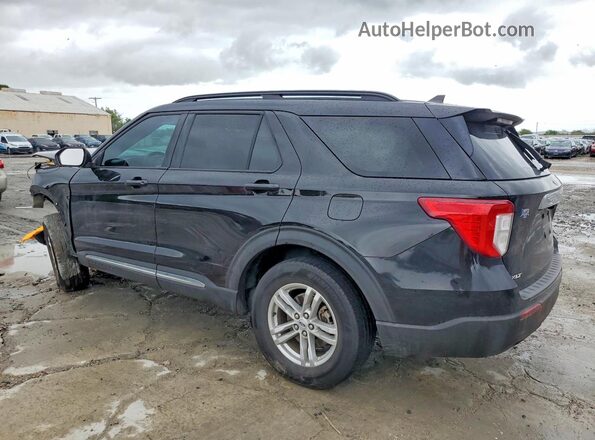 1FMSK7DH2PGA47930 2023 FORD EXPLORER Black Tył lewy