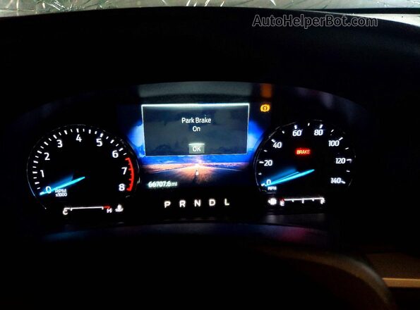 1FMSK7DH2PGA47930 2023 FORD EXPLORER Black Widok zestawu wskaźników