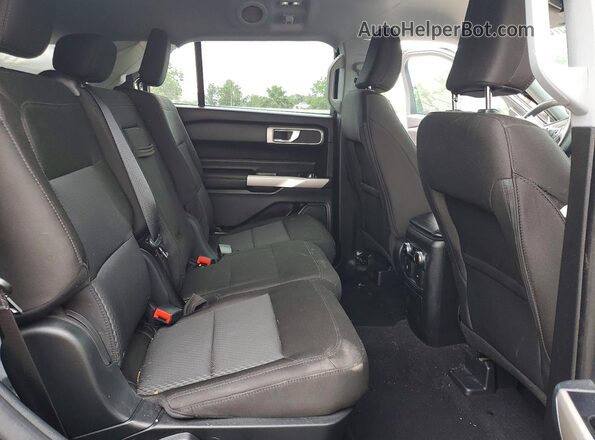 1FMSK7DH2PGA47930 2023 FORD EXPLORER Black Widok tylnych siedzeń