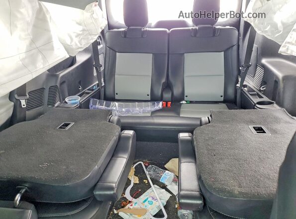 1FMSK7DH2PGB81241 2023 FORD EXPLORER Black უკანა სავარძლების ხედი