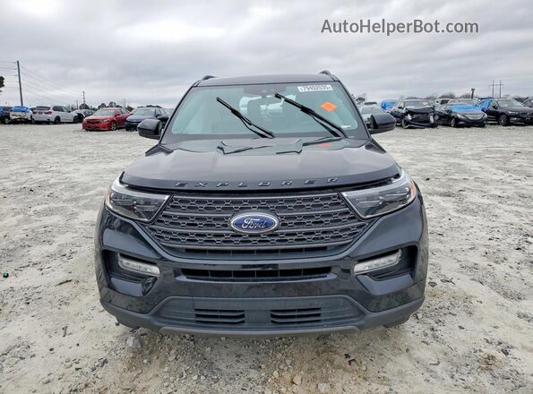 1FMSK7DH2PGB81241 2023 FORD EXPLORER Black წინა ხედი