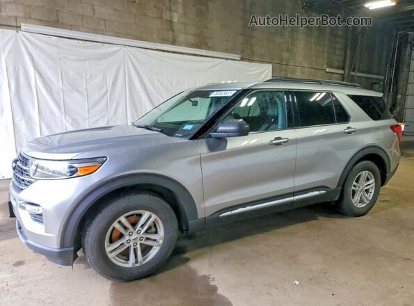 1FMSK7DH2RGA03848 2024 FORD FORD EXPLORER Silver Передня ліва чверть