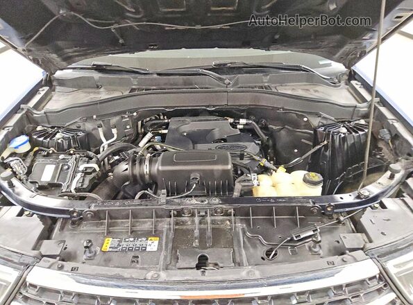 1FMSK7DH3LGC27783 2020 FORD EXPLORER Blue Engine compartment view