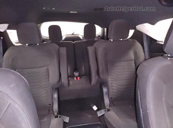 1FMSK7DH3LGC27783 2020 FORD EXPLORER Blue Rear seats view