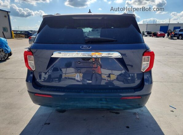 1FMSK7DH3MGA60522 2021 FORD EXPLORER Blue Հետևի տեսք
