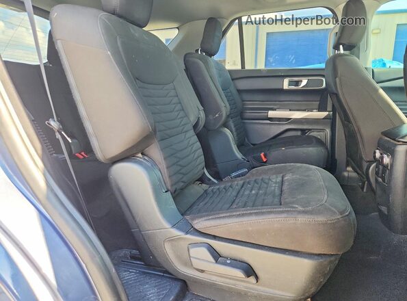 1FMSK7DH3MGA60522 2021 FORD EXPLORER Blue Սալոնի հետևի տեսք