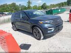 2022 Ford Explorer Xlt Black vin: 1FMSK7DH3NGA18708
