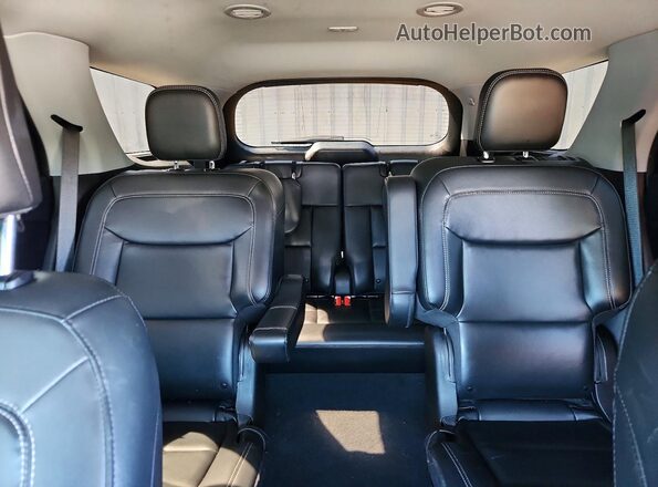 1FMSK7DH3NGA51420 2022 FORD EXPLORER Черный Вид задних сидений