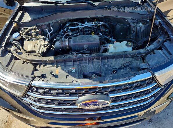 1FMSK7DH3NGA51420 2022 FORD EXPLORER Черный Вид подкапотного пространства