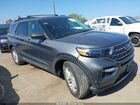 2022 Ford Explorer Xlt Gray vin: 1FMSK7DH3NGB53476