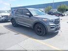 2021 Ford Explorer Xlt Gray vin: 1FMSK7DH4MGA31739