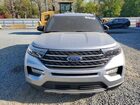 2021 Ford Explorer Xlt Silver vin: 1FMSK7DH4MGC09990