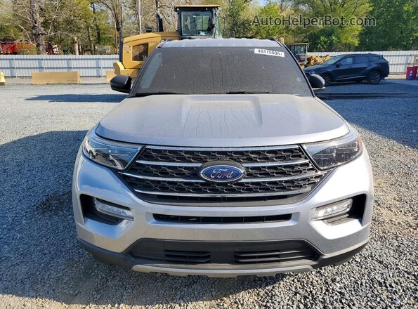 1FMSK7DH4MGC09990 2021 FORD FORD EXPLORER Silver Вид спереду