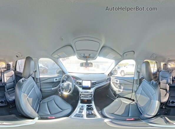 1FMSK7DH4MGC09990 2021 FORD FORD EXPLORER Silver Панорамний вид салону 360°