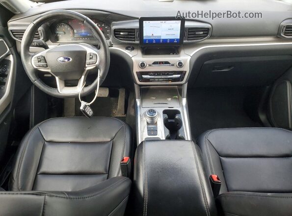 1FMSK7DH4NGC47348 2022 FORD EXPLORER Серый Вид панели приборов