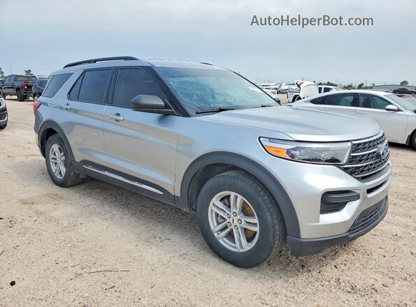 1FMSK7DH4RGA38018 2024 FORD EXPLORER Серебряный Передняя правая четверть