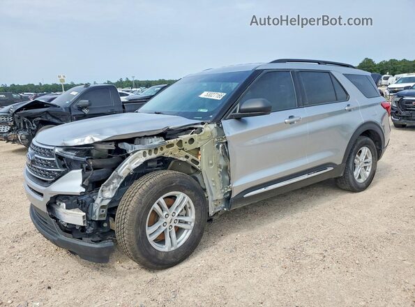 1FMSK7DH4RGA38018 2024 FORD EXPLORER Серебряный Передняя левая четверть