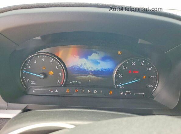 1FMSK7DH4RGA38018 2024 FORD EXPLORER Серебряный Вид щитка приборов